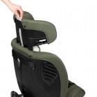 Scaun auto, Lionelo, Bastiaan One i-Size, 4 in 1, Protectie laterala, Cu spatar inclinabil in 4 pozitii, Cu tetiera reglabila in 13 pozitii, Rotire 360 grade, Top Tether, 0-36 Kg, 40-150 cm, Cu Isofix, Conform cu ECE R129, Verde