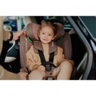 Scaun auto, Lionelo, Harmony i-Size, Rotire 360 grade, Protectie laterala, Cu spatar reglabil in 5 pozitii, Cu tetiera reglabila in 12 pozitii, 0-36 Kg, 40-150 cm, Cu Isofix, Husa din bambus, Conform cu ECE R129, Negru