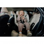 Scaun auto, Lionelo, Harmony i-Size, Rotire 360 grade, Protectie laterala, Cu spatar reglabil in 5 pozitii, Cu tetiera reglabila in 12 pozitii, 0-36 Kg, 40-150 cm, Cu Isofix, Husa din bambus, Conform cu ECE R129, Negru