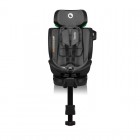 Scaun auto, Lionelo, Harmony i-Size, Rotire 360 grade, Protectie laterala, Cu spatar reglabil in 5 pozitii, Cu tetiera reglabila in 12 pozitii, 0-36 Kg, 40-150 cm, Cu Isofix, Husa din bambus, Conform cu ECE R129, Gri inchis