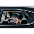 Scaun auto, Lionelo, Harmony i-Size, Rotire 360 grade, Protectie laterala, Cu spatar reglabil in 5 pozitii, Cu tetiera reglabila in 12 pozitii, 0-36 Kg, 40-150 cm, Cu Isofix, Husa din bambus, Conform cu ECE R129, Gri inchis
