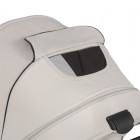 Carucior 3 in 1, Lionelo, Amber Plus, Cadru aluminiu, Cu landou intarit si salteluta moale, Cu scoica auto testata ADAC, Reversibil, Maner ajustabil, Cu accesorii, Cu ventilatie panoramica 3D, Pana la 22 kg, EN1888-1, EN1888-2, EN1466, ECE R129, Bej
