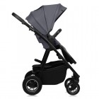 Carucior 3 in 1, Lionelo, Amber Plus, Cadru aluminiu, Cu landou intarit si salteluta moale, Cu scoica auto testata ADAC, Reversibil, Maner ajustabil, Cu accesorii, Cu ventilatie panoramica 3D, Pana la 22 kg, EN1888-1, EN1888-2, EN1466, ECE R129, Gri