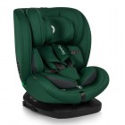 Scaun auto, Lionelo, Bastiaan i-Size, 4 in 1, Protectie laterala, Cu spatar inclinabil in 4 pozitii, Cu tetiera reglabila in 7 pozitii, Rotire 360 grade, Top Tether, 0-36 Kg, 40-150 cm, Cu Isofix, Conform cu ECE R129/03, Verde