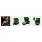 Scaun auto, Lionelo, Bastiaan i-Size, 4 in 1, Protectie laterala, Cu spatar inclinabil in 4 pozitii, Cu tetiera reglabila in 7 pozitii, Rotire 360 grade, Top Tether, 0-36 Kg, 40-150 cm, Cu Isofix, Conform cu ECE R129/03, Verde