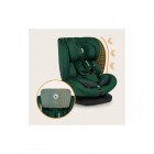 Scaun auto, Lionelo, Bastiaan i-Size, 4 in 1, Protectie laterala, Cu spatar inclinabil in 4 pozitii, Cu tetiera reglabila in 7 pozitii, Rotire 360 grade, Top Tether, 0-36 Kg, 40-150 cm, Cu Isofix, Conform cu ECE R129/03, Verde
