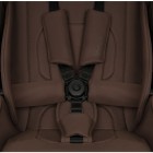 Carucior 3 in 1, Lionelo, Mika Plus, Cadru din aluminiu, Cu landou intarit si salteluta moale, Cu scoica auto testata ADAC, Reversibil, Cu sistem de ventilatie 3D, Cu accesorii, Pana la 22 kg, EN1888-1 EN1888-2 EN1466 ECE R129, Mocha Mousse