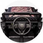 Masinuta electrica Chipolino Toyota FJ Cruiser cu roti EVA granite