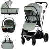 Carucior Chipolino Aurora 3 in 1 matcha