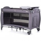 Patut pliabil Chipolino Bella charcoal