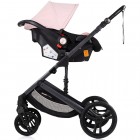 Carucior Chipolino Amore 3 in 1 powder pink