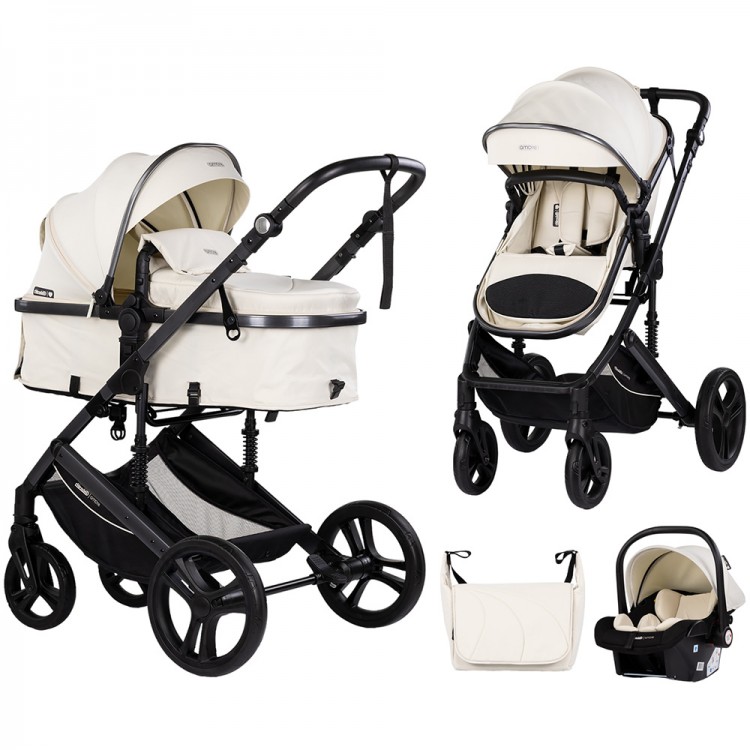 Carucior Chipolino Amore 3 in 1 cashmere
