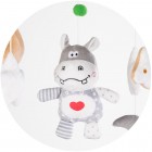 Carusel muzical pentru patut cu proiector Chipolino Hippo