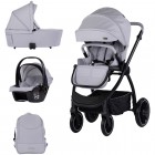 Carucior Chipolino Prestige 3 in 1 platinum