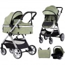 Carucior Chipolino Vista 3 in 1 basil