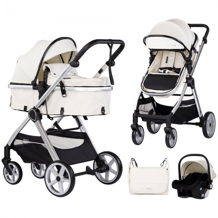 Carucior Chipolino Vista 3 in 1 biscotta