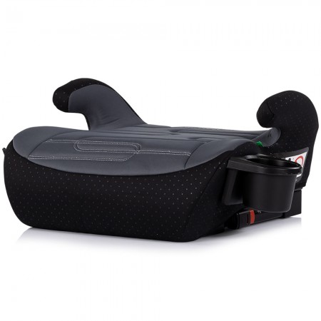 Inaltator auto Chipolino Go Boost Iso I-Size 125-150 cm cu sistem Isofix charcoal
