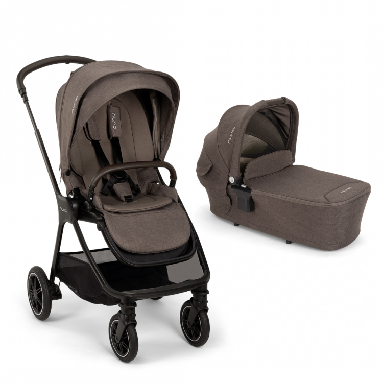 Nuna - Set carucior compact TRIV next 2 in 1 Chestnut