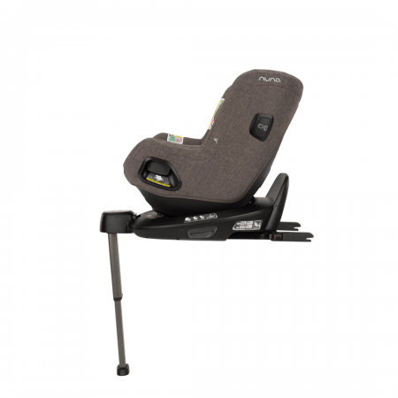 Nuna - Set Scaun auto rotativ i-Size TODL next Chestnut, 40-105 cm + Baza isofix BASE next i-Size pentru TODL next, testat ADAC