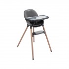 Graco - Scaun de masa 3 in 1 Presti, Charcoal