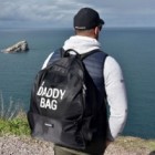 Rucsac de infasat Childhome Daddy Bag Negru