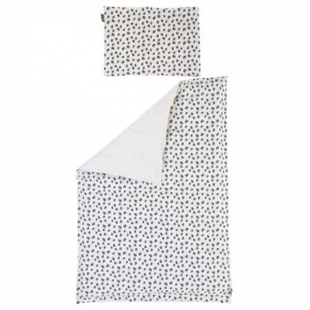 Husa pilota si fata de perna Childhome Jerse 100x140 cm, Leopard