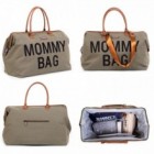 Geanta de infasat Childhome Mommy Bag Kaki