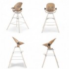 Sezut nou-nascut pentru scaun de masa Childhome Evolu 2 Evolu One.80, Natural Antracit