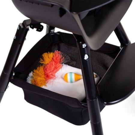 Cos accesorii pentru scaun de masa Childhome Evolu, Negru