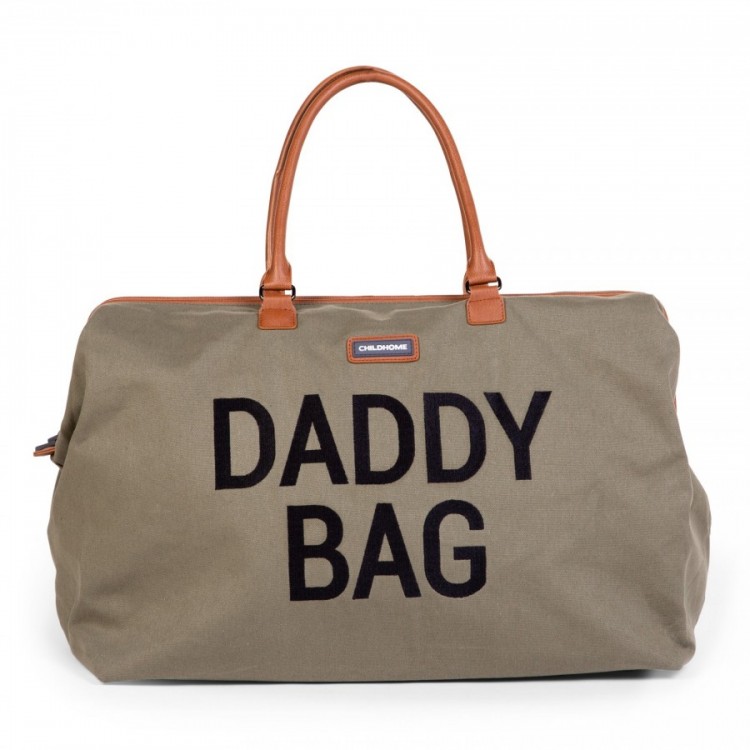 Geanta de infasat Childhome Daddy Bag Kaki