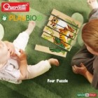 Quercetti Four Puzzle Animale Salbatice Bio