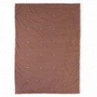 Patura matlasata Childhome 140x100 cm Jerse, Ruginiu