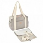 Geanta de infasat Beaba Paris Pearl Grey