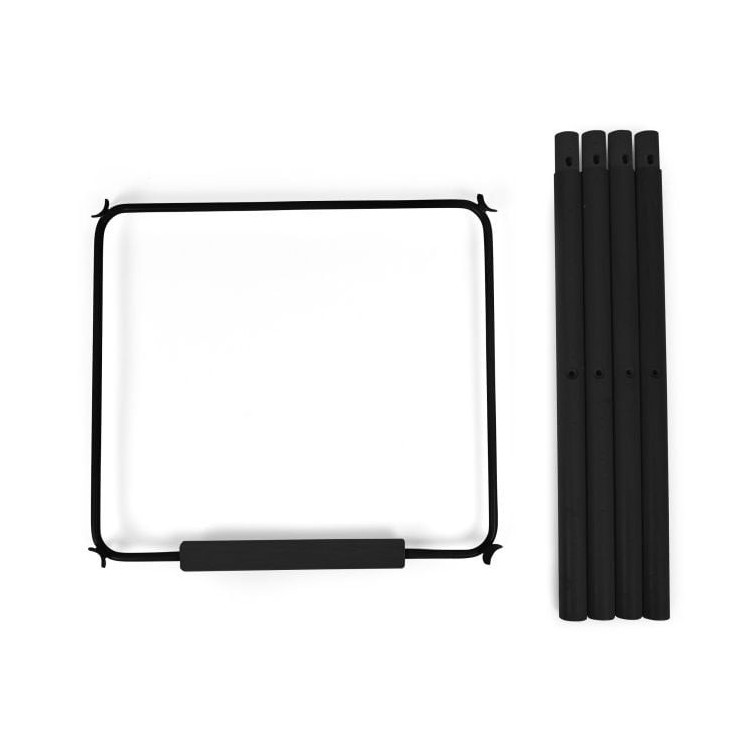 Set picioare cu suport pentru scaun de masa Childhome Evolu Negru