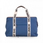 Geanta de infasat Childhome Mommy Bag Signature Indigo