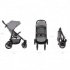 Carucior Graco EeZeFold Steeple Gray