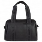 Geanta de infasat Childhome Mommy Club piele PU Negru