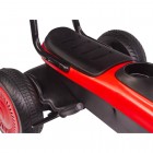 Kart cu pedale Retro rosu Kidscare