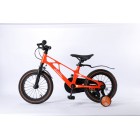 Bicicleta pentru copii Lamborghini 14 inch, cadru magneziu, portocalie