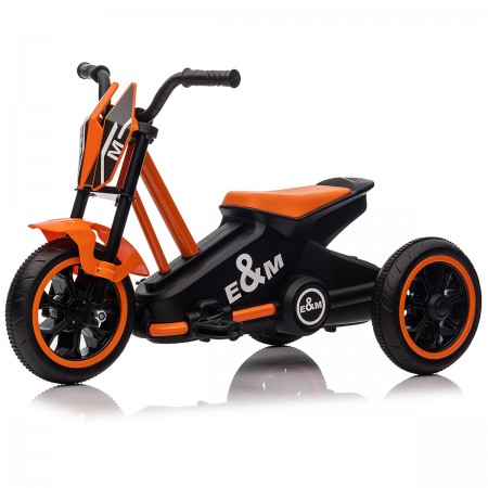 Tricicleta cu pedale pentru copii G301 Kidscare, culoare orange, pentru 3 ani+