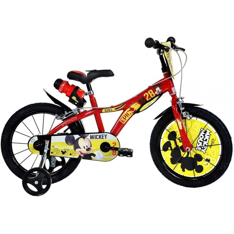 Bicicleta pentru copii Mickey Mouse 14" Dino Bikes 614MY