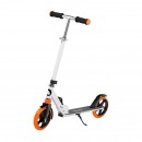 Trotineta, Lionelo, Luca, Pentru copii sau adulti, Ultrapliabila, Pana la 100 Kg, Conform cu standardul european de securitate EN14619, Portocaliu