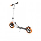 Trotineta, Lionelo, Luca, Pentru copii sau adulti, Ultrapliabila, Pana la 100 Kg, Conform cu standardul european de securitate EN14619, Portocaliu
