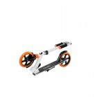 Trotineta, Lionelo, Luca, Pentru copii sau adulti, Ultrapliabila, Pana la 100 Kg, Conform cu standardul european de securitate EN14619, Portocaliu