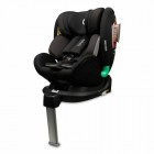 Scaun auto copii Lionelo Antoon Plus i-Size, 0-18 kg, rotire 360, Isofix, Negru