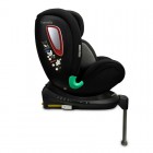 Scaun auto copii Lionelo Antoon Plus i-Size, 0-18 kg, rotire 360, Isofix, Negru