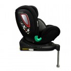 Scaun auto copii Lionelo Antoon Plus i-Size, 0-18 kg, rotire 360, Isofix, Negru