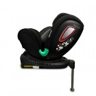 Scaun auto copii Lionelo Antoon Plus i-Size, 0-18 kg, rotire 360, Isofix, Negru