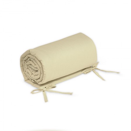 Aparatoare patut, Petite&Mars, Tilly Max, 120x60 cm, Cu panglici, bumbac, Lungime 360 cm, Inaltime 36 cm, Acopera toate laturile