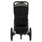 Carucior sport, Lionelo, Azura, Cu 3 roti, Cu baldachin XXL impermeabil, Pliere compacta, Pana la 22 kg, 6-48 luni, Conform cu standardele europene de securitate EN1888-1 si EN1888-2, Verde